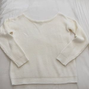 Missguided off the shoulder sweater S/M